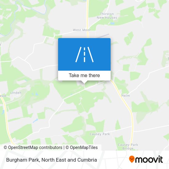 Burgham Park map