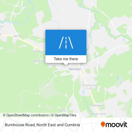 Burnhouse Road map