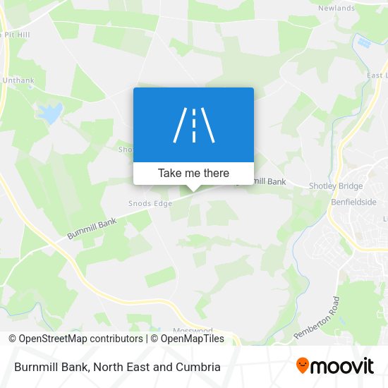 Burnmill Bank map