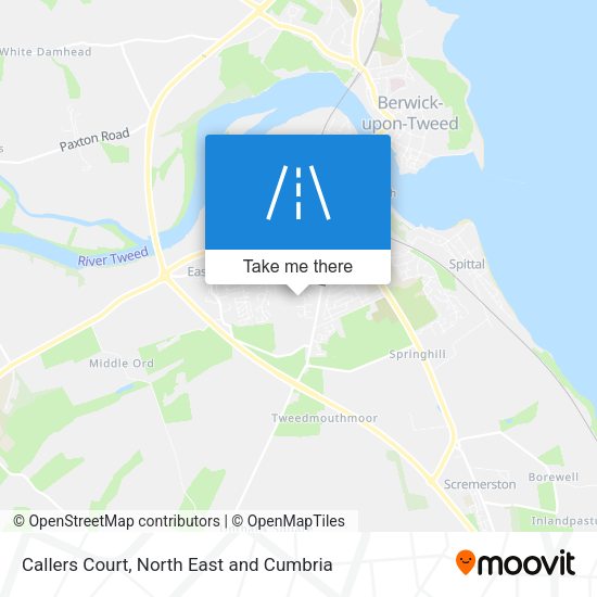 Callers Court map
