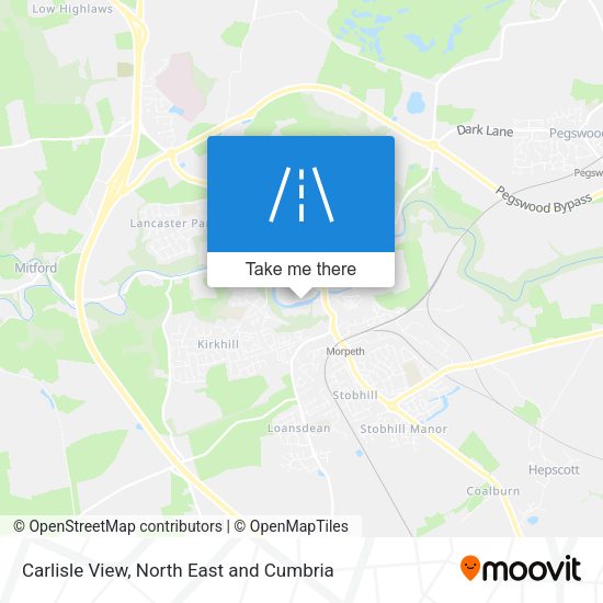Carlisle View map