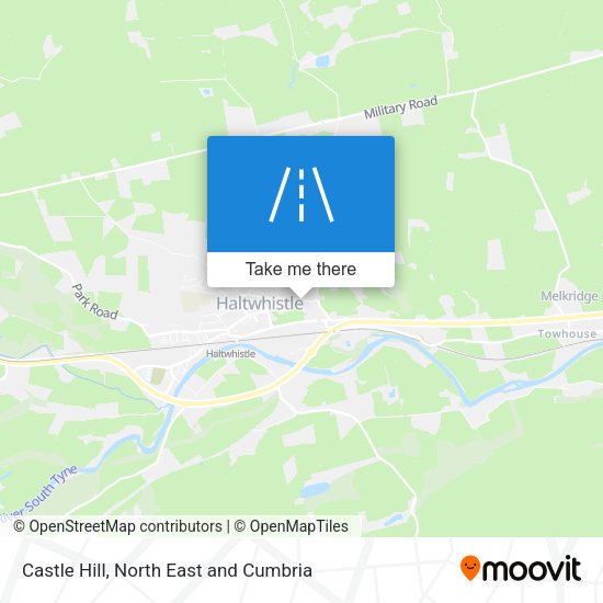 Castle Hill map
