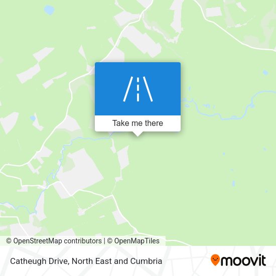 Catheugh Drive map
