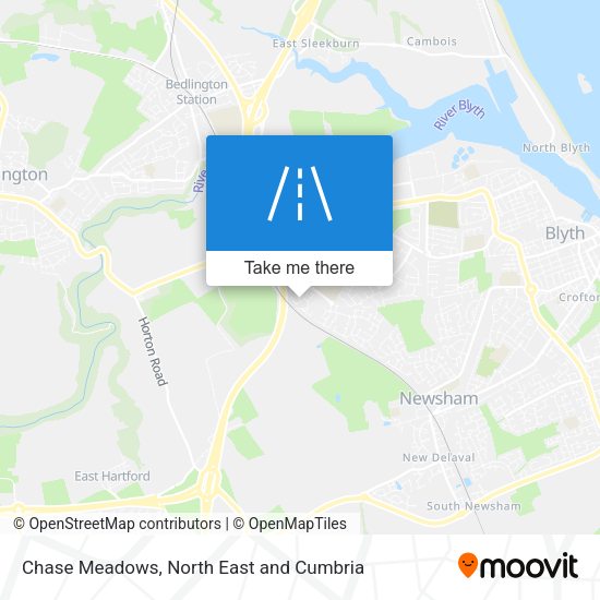 Chase Meadows map