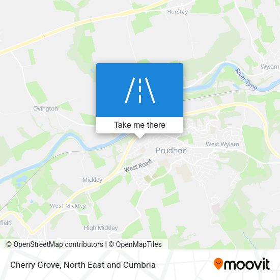 Cherry Grove map