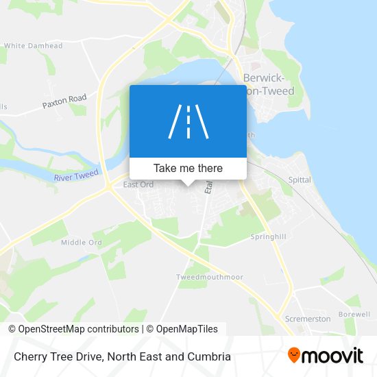 Cherry Tree Drive map