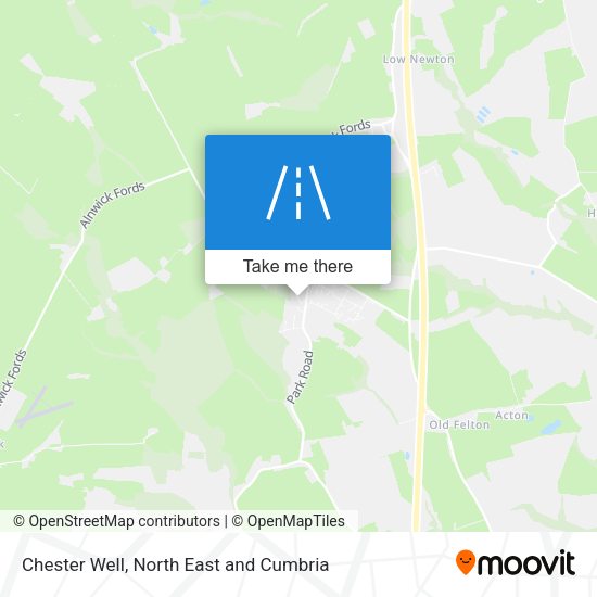 Chester Well map