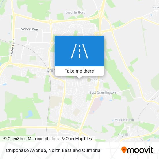 Chipchase Avenue map