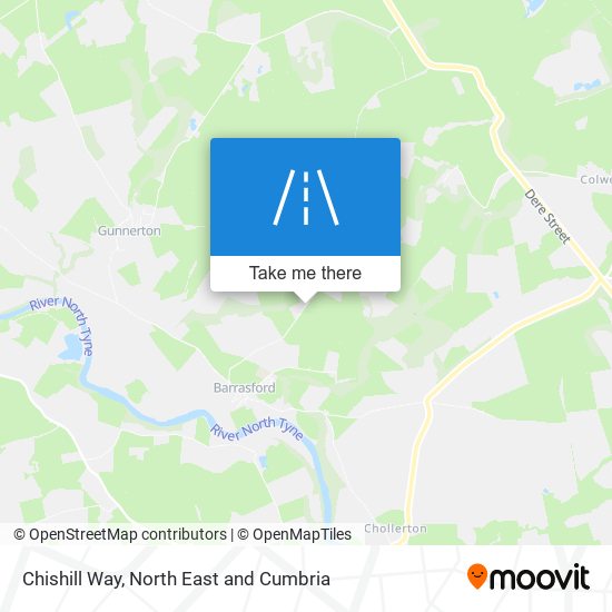 Chishill Way map