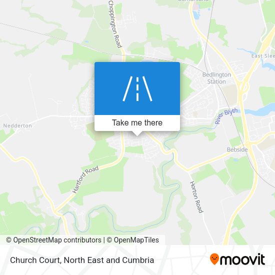 Church Court map
