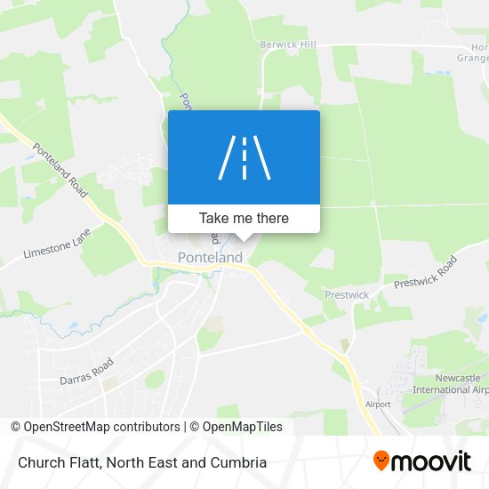 Church Flatt map