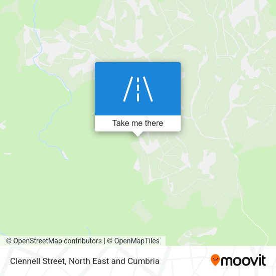 Clennell Street map