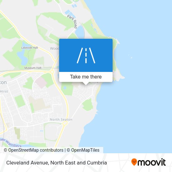 Cleveland Avenue map