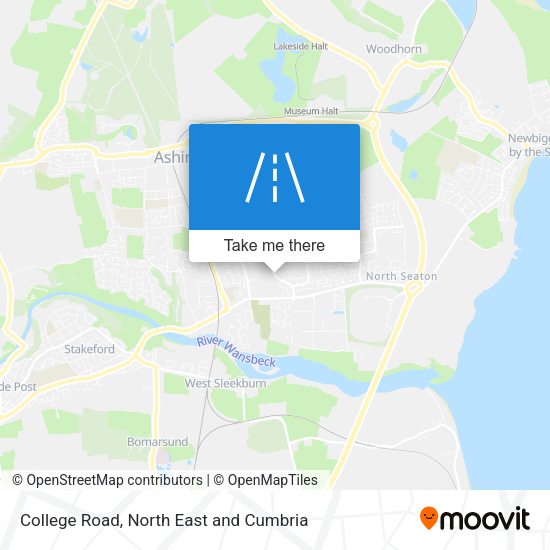 College Road map