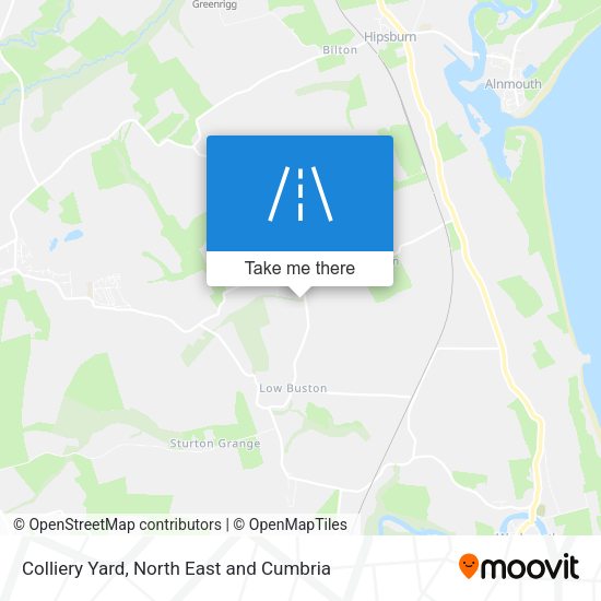 Colliery Yard map