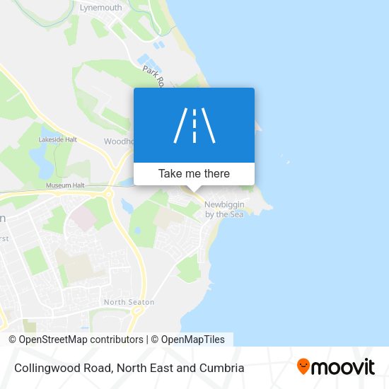 Collingwood Road map