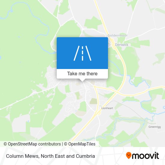 Column Mews map