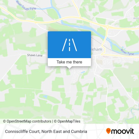 Conniscliffe Court map