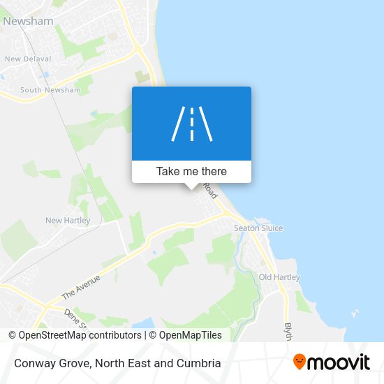 Conway Grove map