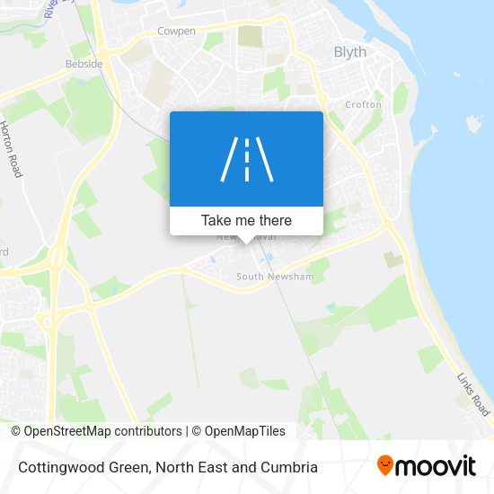 Cottingwood Green map