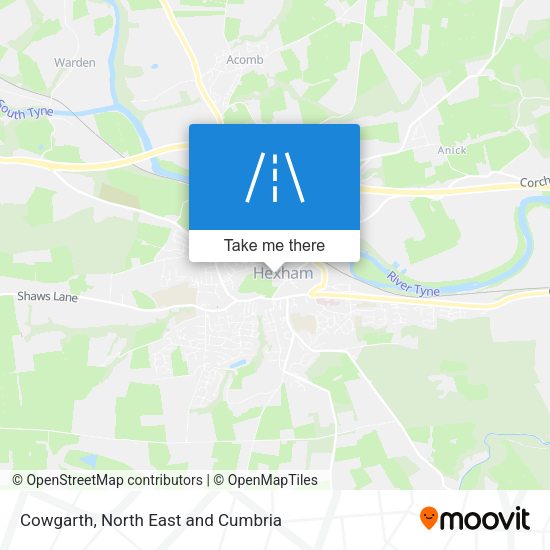 Cowgarth map