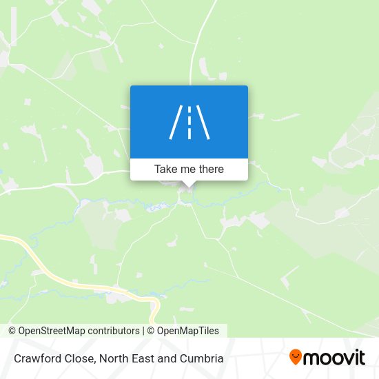 Crawford Close map