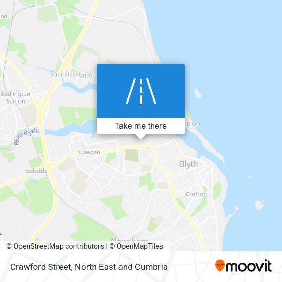 Crawford Street map