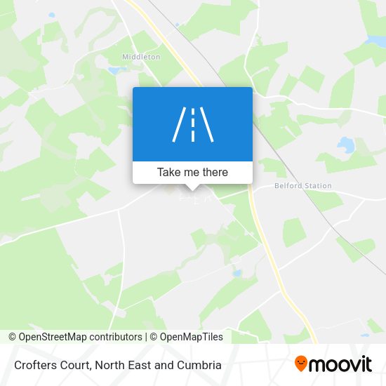 Crofters Court map