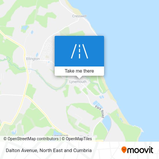 Dalton Avenue map
