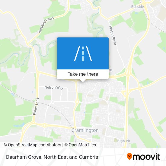 Dearham Grove map