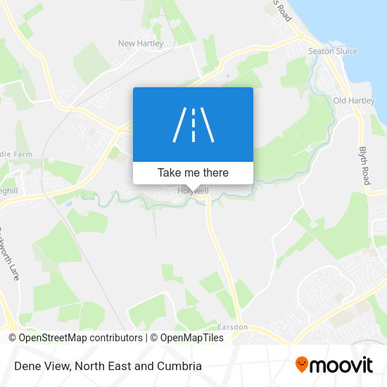 Dene View map
