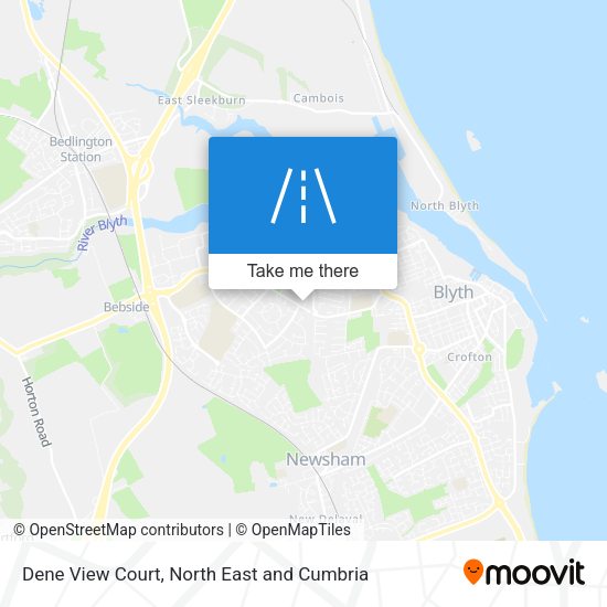 Dene View Court map