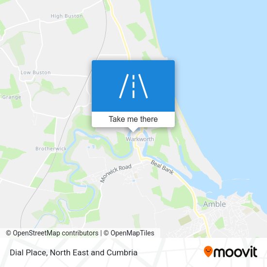 Dial Place map