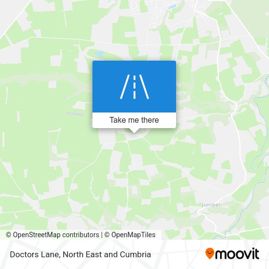 Doctors Lane map