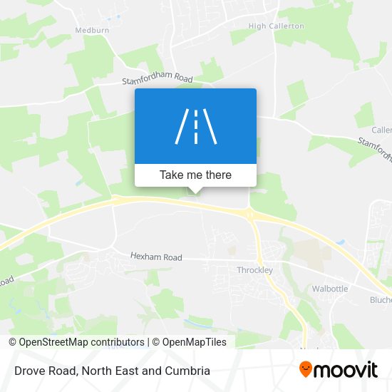 Drove Road map