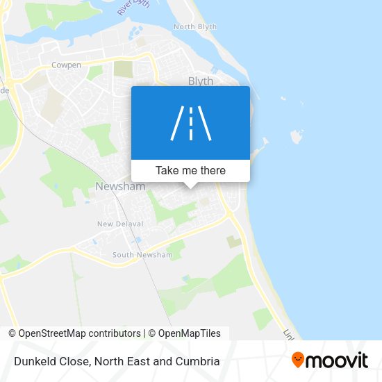 Dunkeld Close map