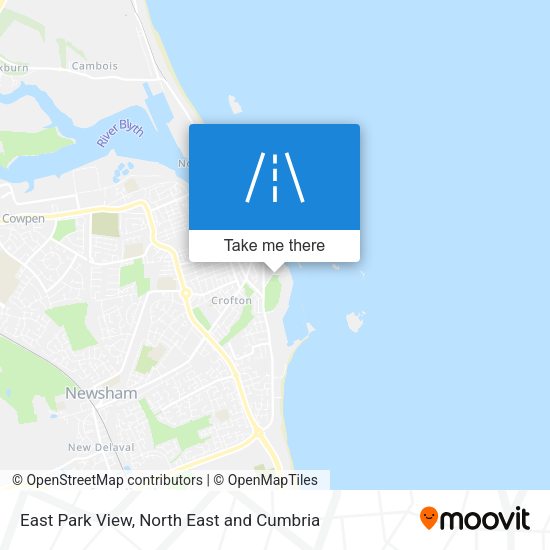 East Park View map