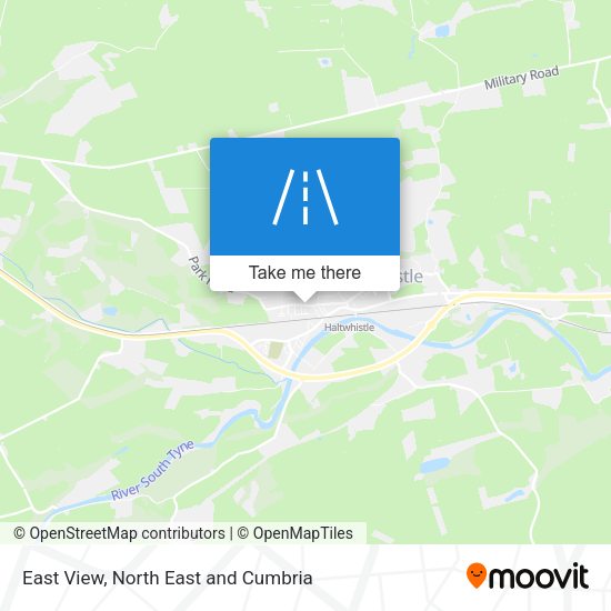 East View map