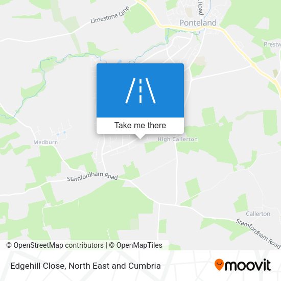 Edgehill Close map
