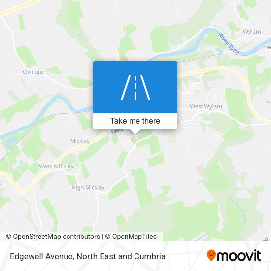 Edgewell Avenue map