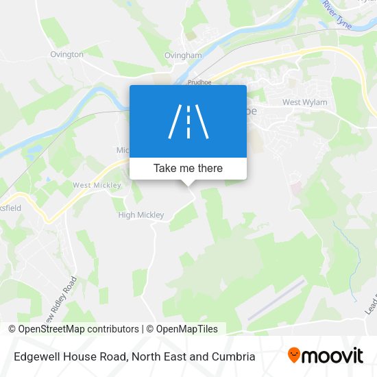 Edgewell House Road map