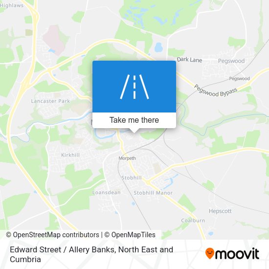 Edward Street / Allery Banks map