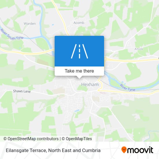Eilansgate Terrace map