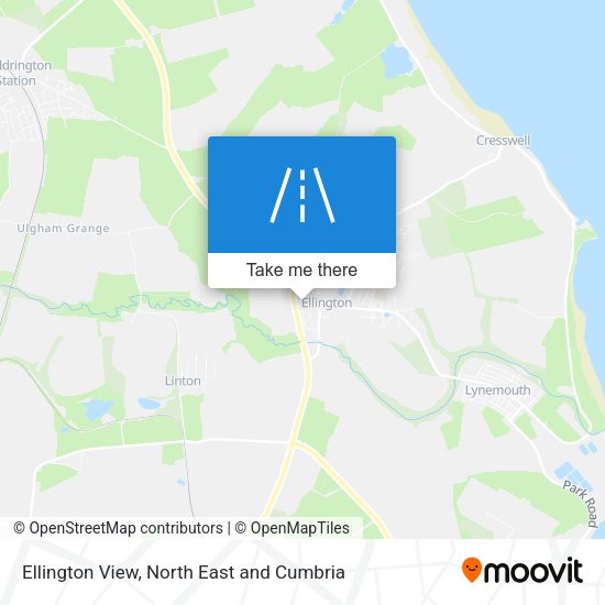 Ellington View map