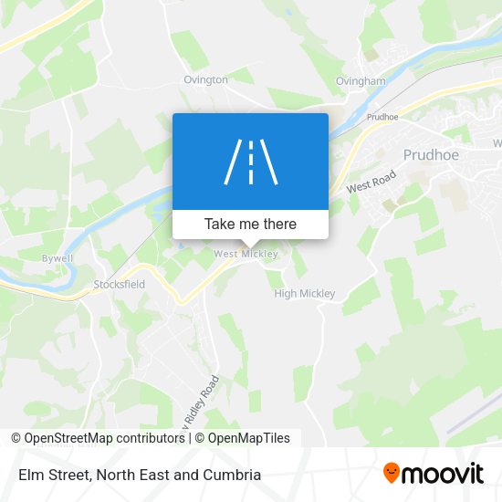 Elm Street map