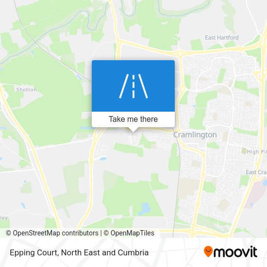 Epping Court map