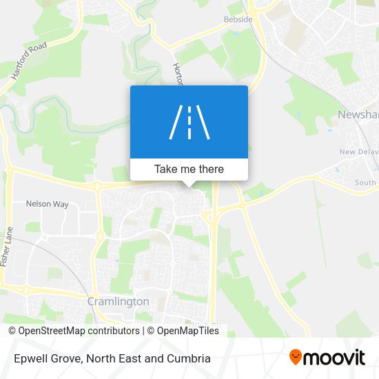 Epwell Grove map