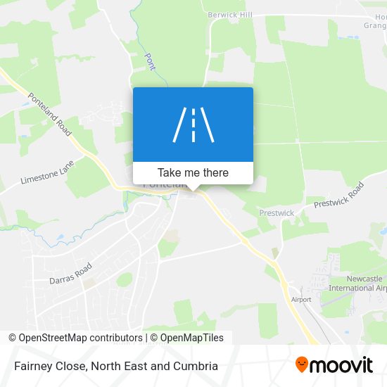 Fairney Close map