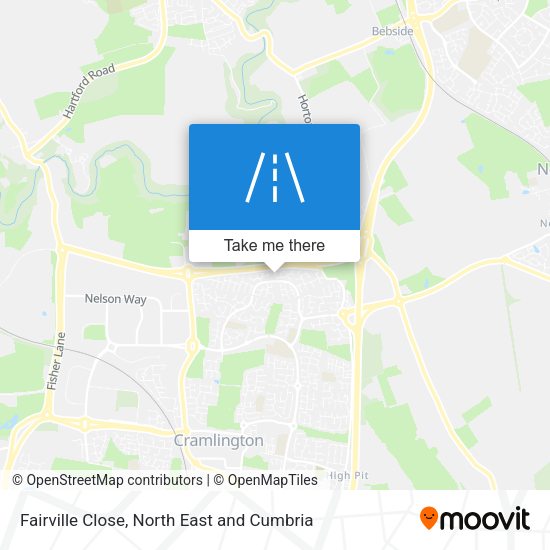 Fairville Close map