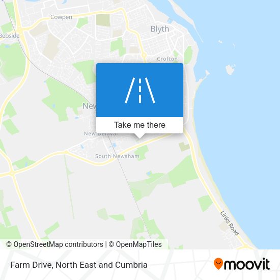 Farm Drive map